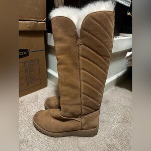 UGG Tan Suede Women's Winter Boots